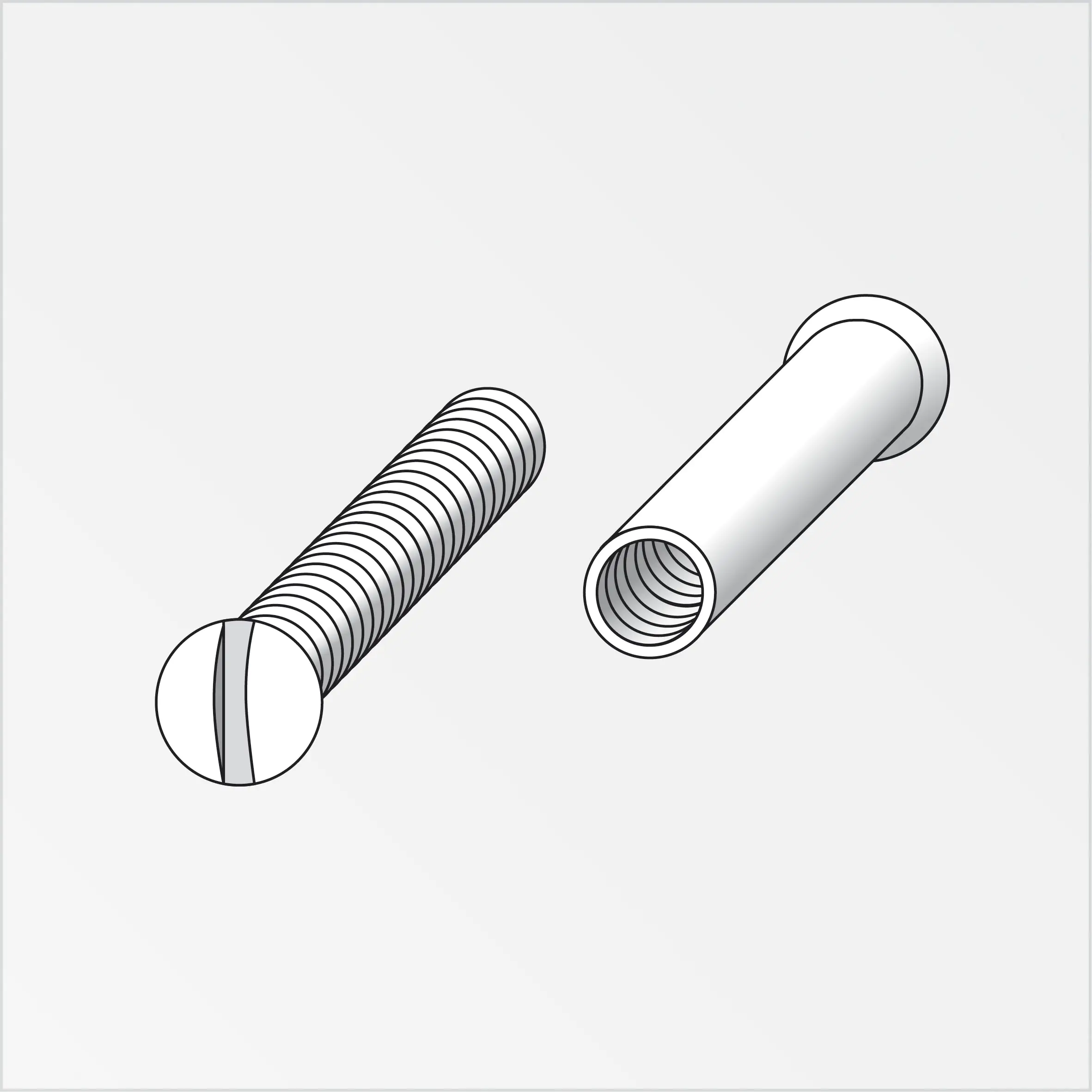 alfer Multitube-Hülsenmuttern-Set M4 - 16 Stück