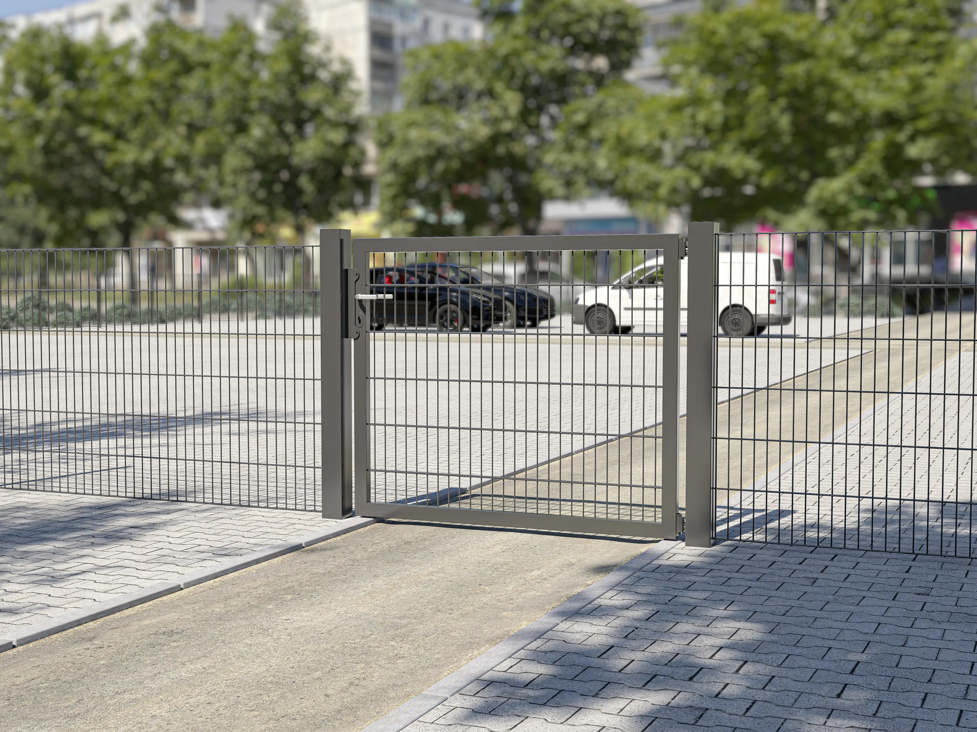 Alberts Einzeltor Flexo Plus anthrazit 150 x 180 cm