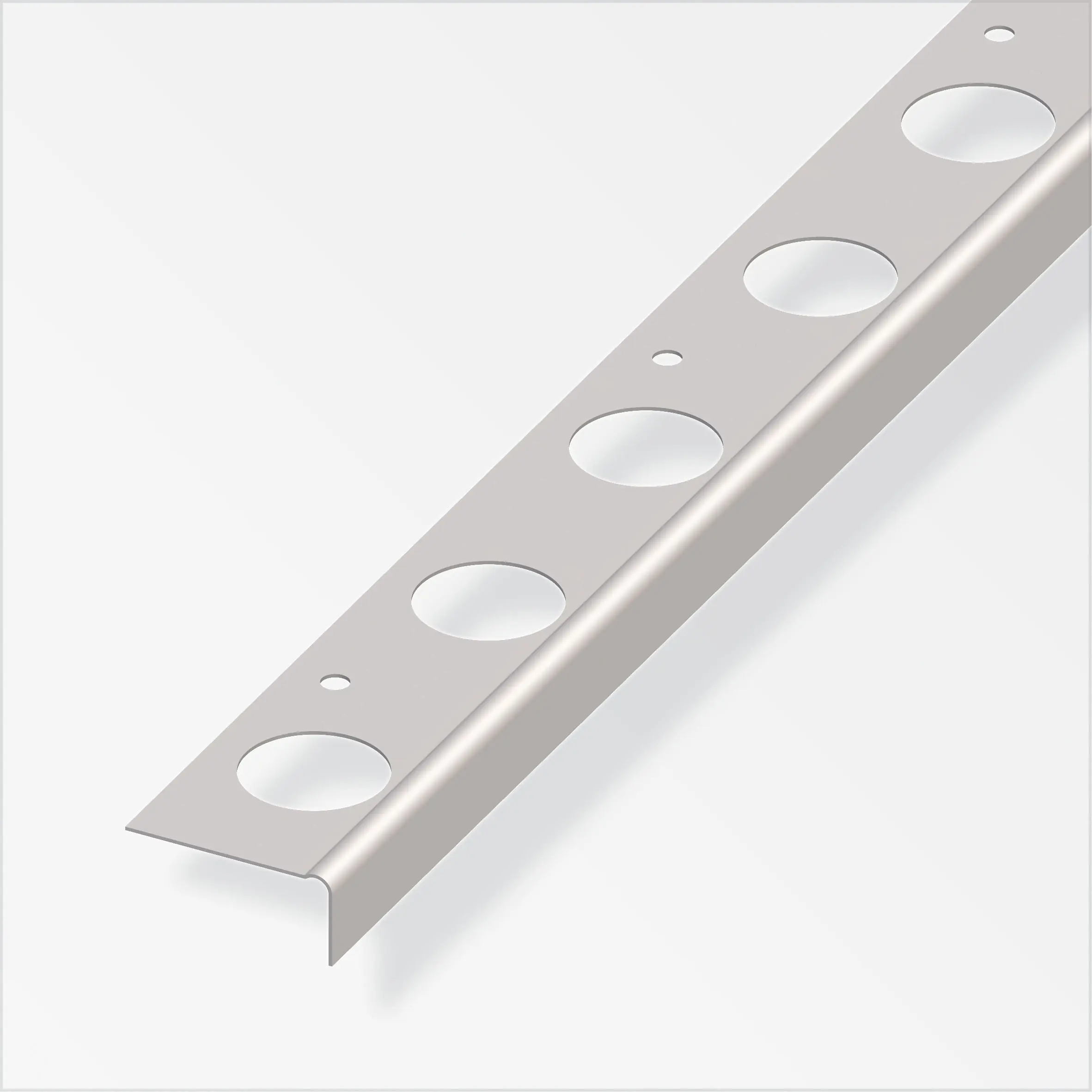 alfer Treppen-Reparaturwinkel, für Steintreppen 1.03 m, 18 x 43 mm verzinkt