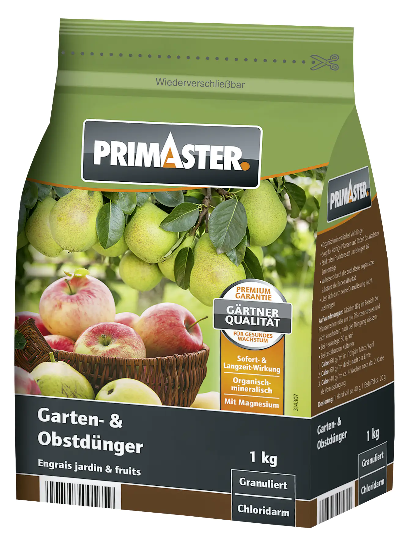 Primaster Gartendünger Garten und Obst 1 kg kaufen Globus Baumarkt