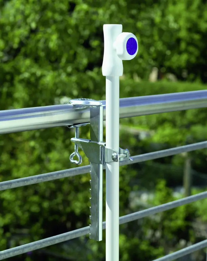 Schneider Balkonklammer für Unterstöcke bis Ø 32 mm, verzinkter Stahl