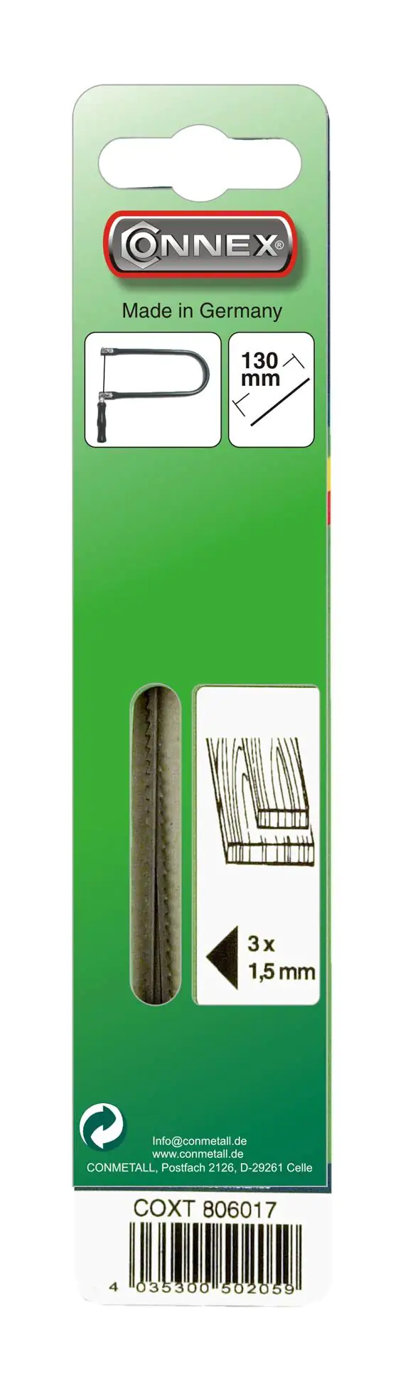 Marketeriesägeblatt Holz breit 3 Stück