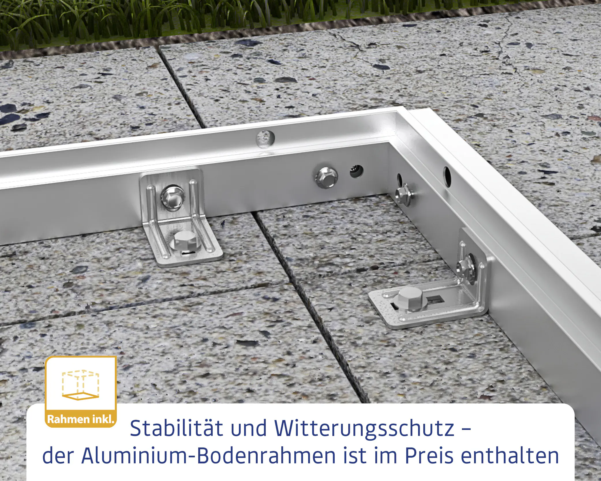 EcoStar Gerätehaus Elegant-S Typ 3 323,6 x 247,7 x 219,4 cm taubenblau
