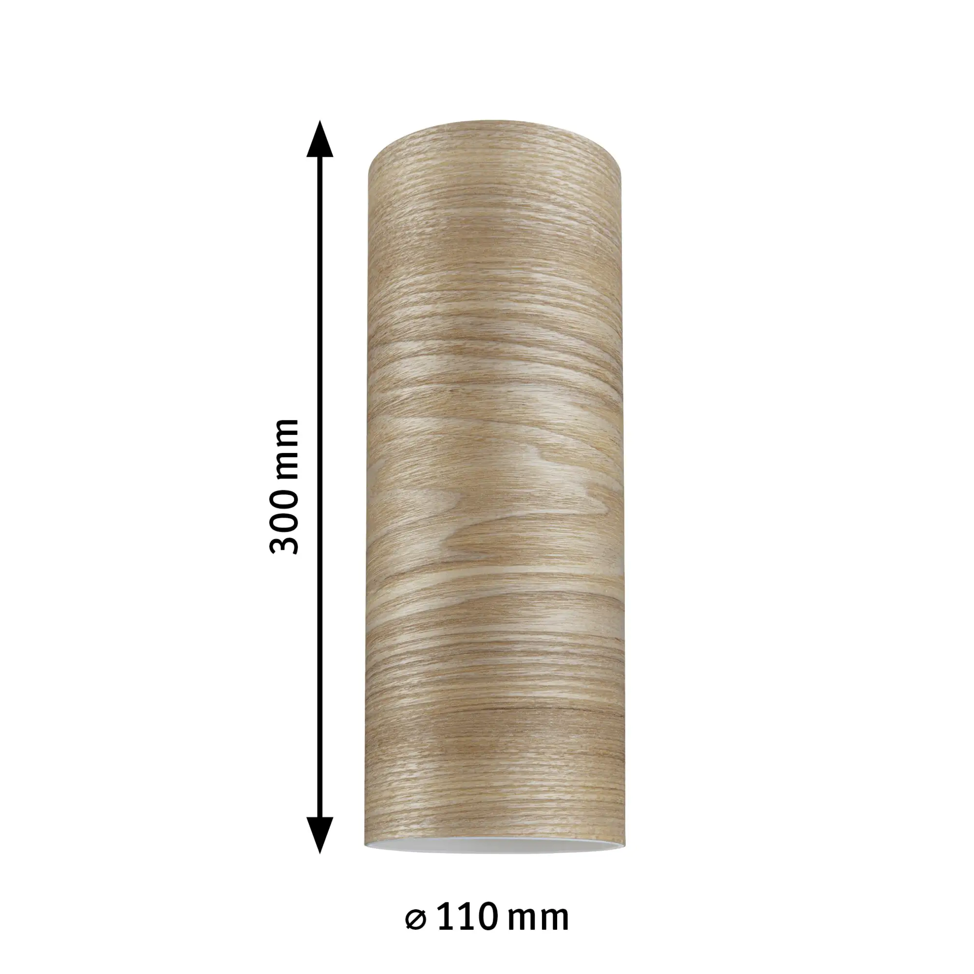 Paulmann URail Lampenschirm Vitus 2Easy Holz 11 x 30 cm