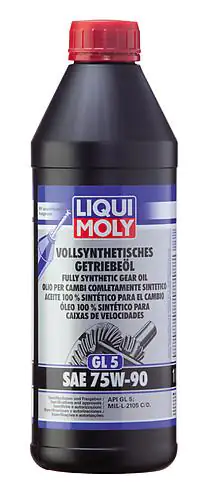 Liqui Moly Getriebeöl GL5 75W-90 vollsynthetisch 1 L Liqui Moly Getriebeöl GL5 75W-90 vollsynthetisch 1 L