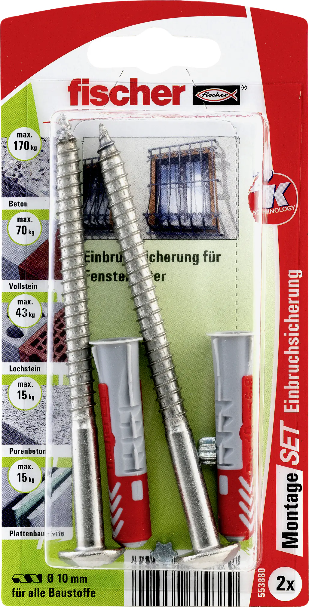 Fischer Montage-Set Einbruch