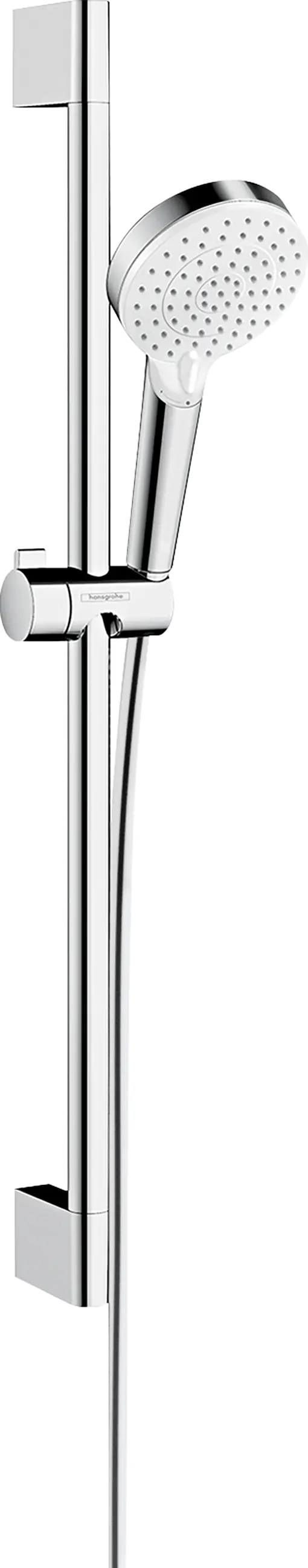 Hansgrohe Handbrause-Set 2 Strahlarten Crometta Vario EcoSmart chrom-weiß