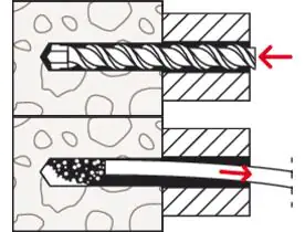 Fischer Langschaftdübel SXR 8.0 x 120 mm - 4 Stück