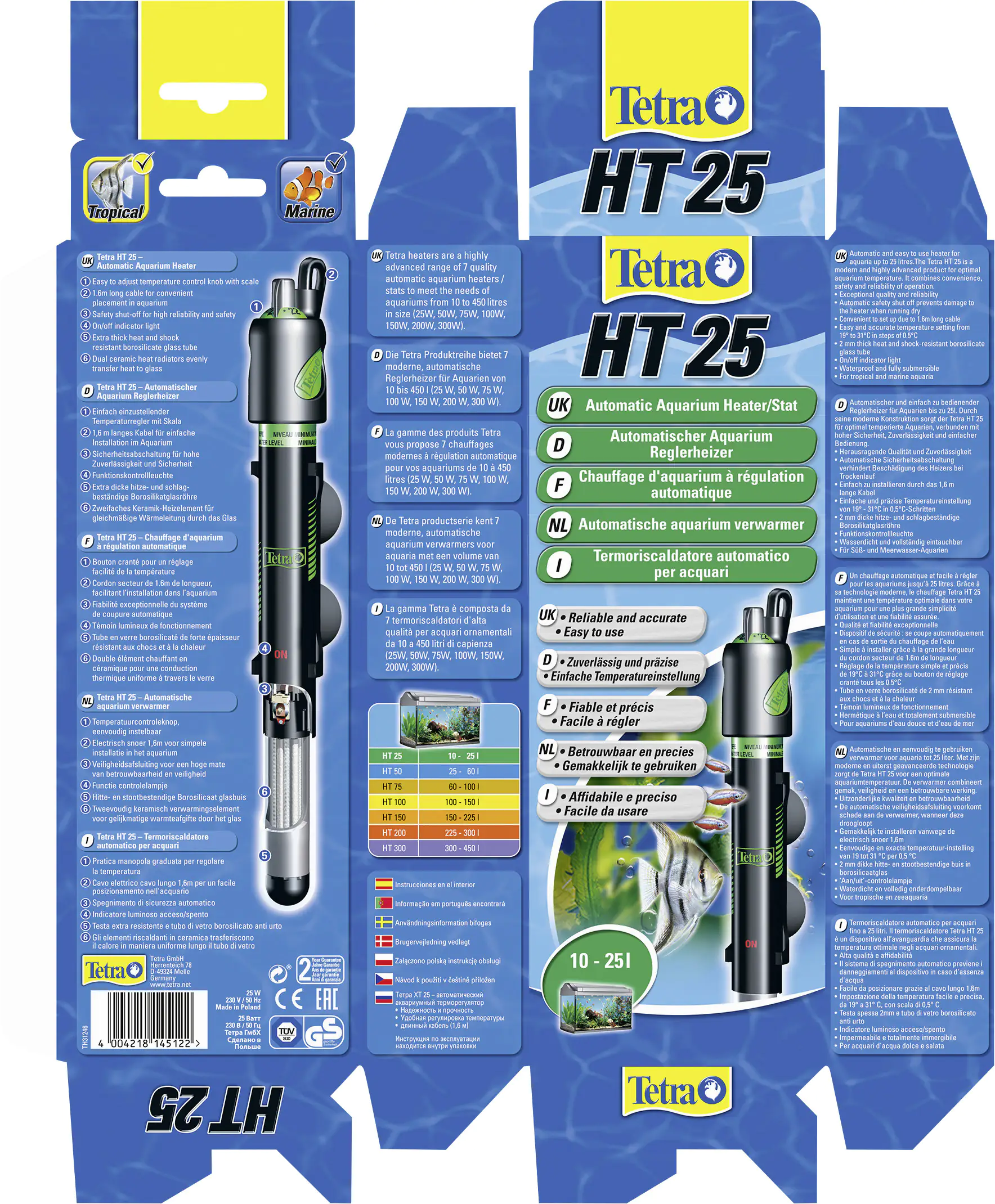 Tetratec HT 25 Reglerheizer