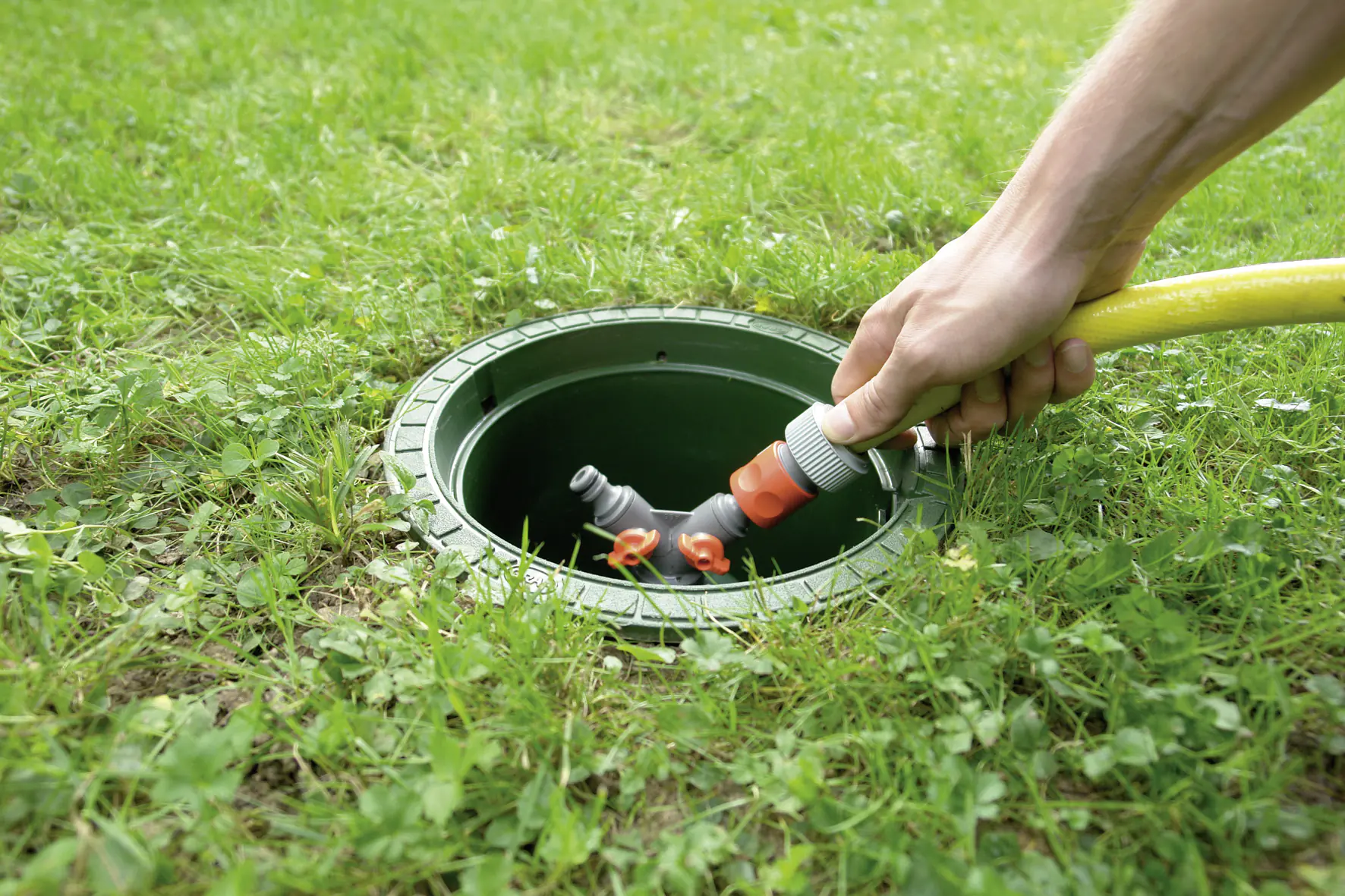 Garantia Wasseranschlussbox Extern grün