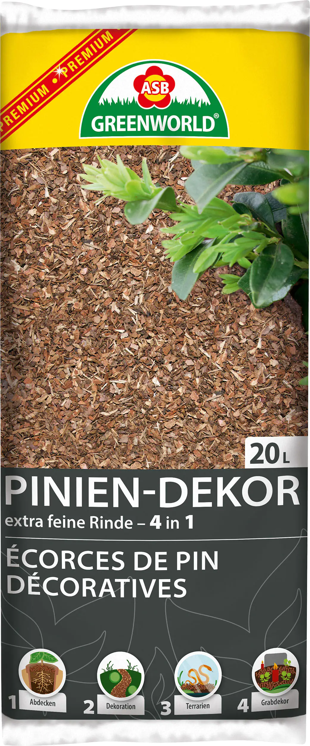 4008557004492 ASB Greenworld Pinien Dekor extra fein 20L extra fein
