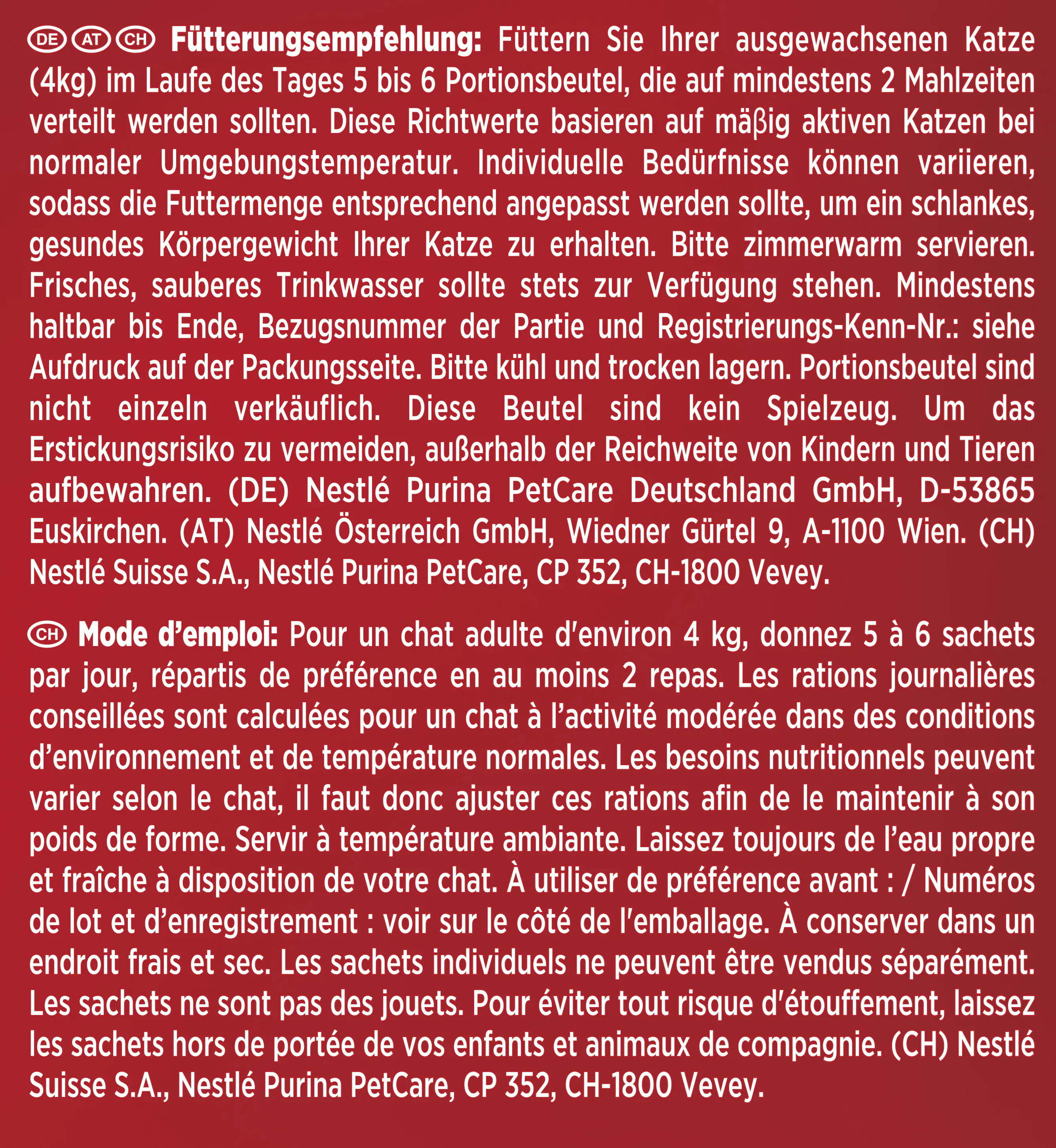 Gourmet Mon Petit mit Rind Kalb und Lamm 6x 50g Gourmet Mon Petit