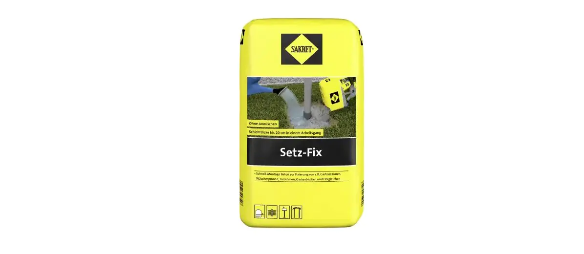 SAKRET Setz-Fix 25 kg Sack 42 St. Palettenabnahme