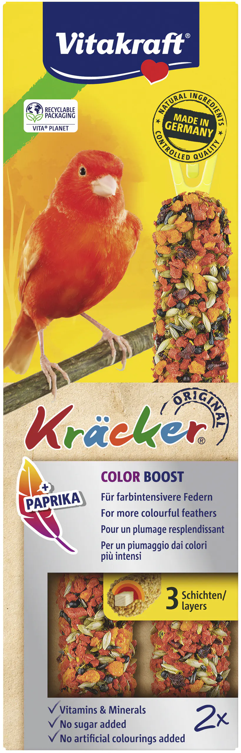 Vitakraft Kräcker® Color Boost 2 Stück / 54 g