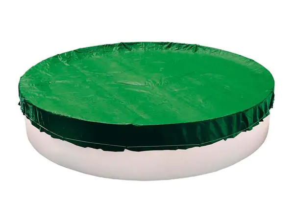 Steinbach Winterabdeckplane für Rundbecken Ø 3,60 m grün