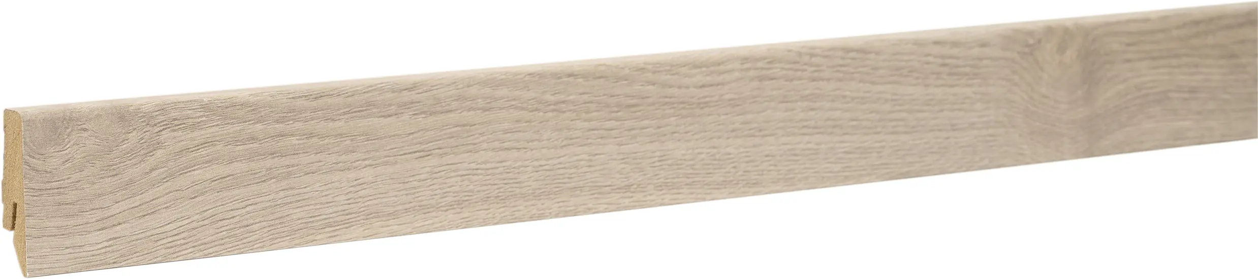 Classen Clip-Fußleiste 240 cm 58 x 19 mm Napoli grey