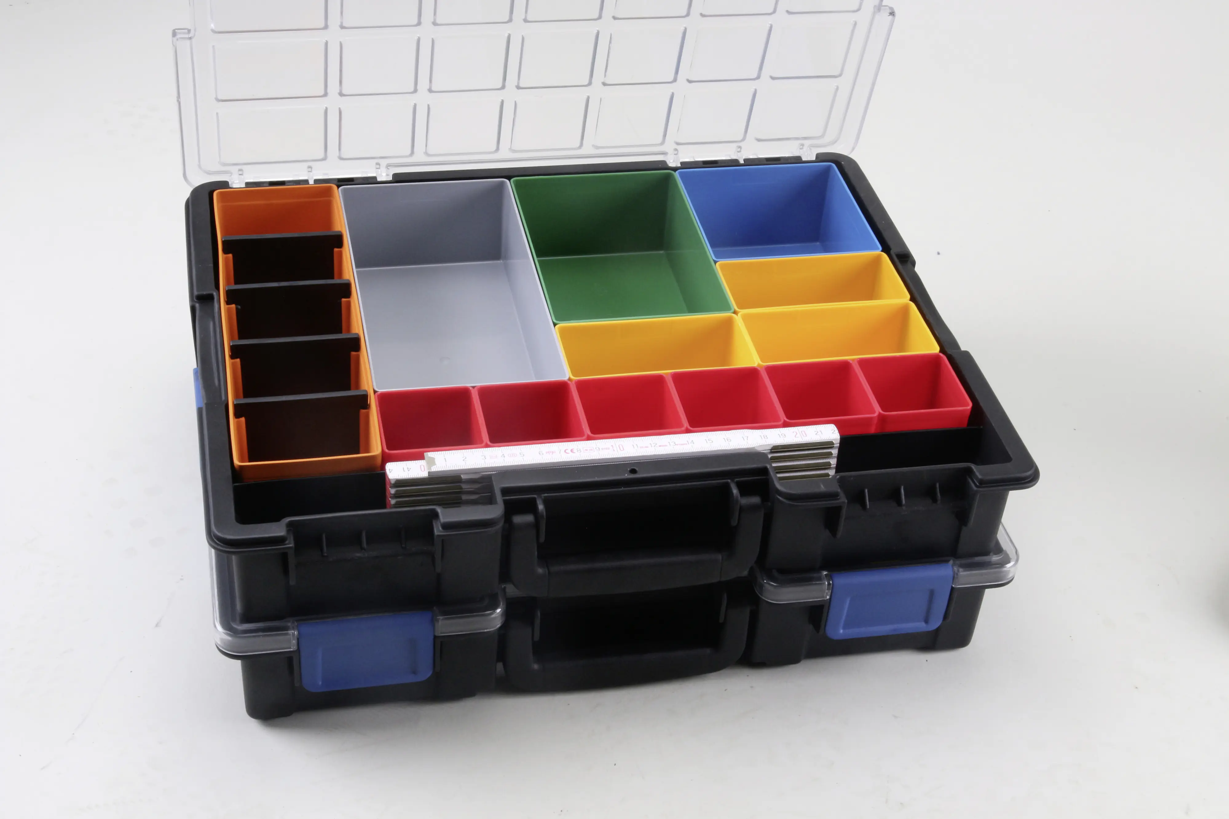 Allit Profi-Kleinteilekoffer EuroPlus Pro K 44.76/12-6 ohne Inhalt