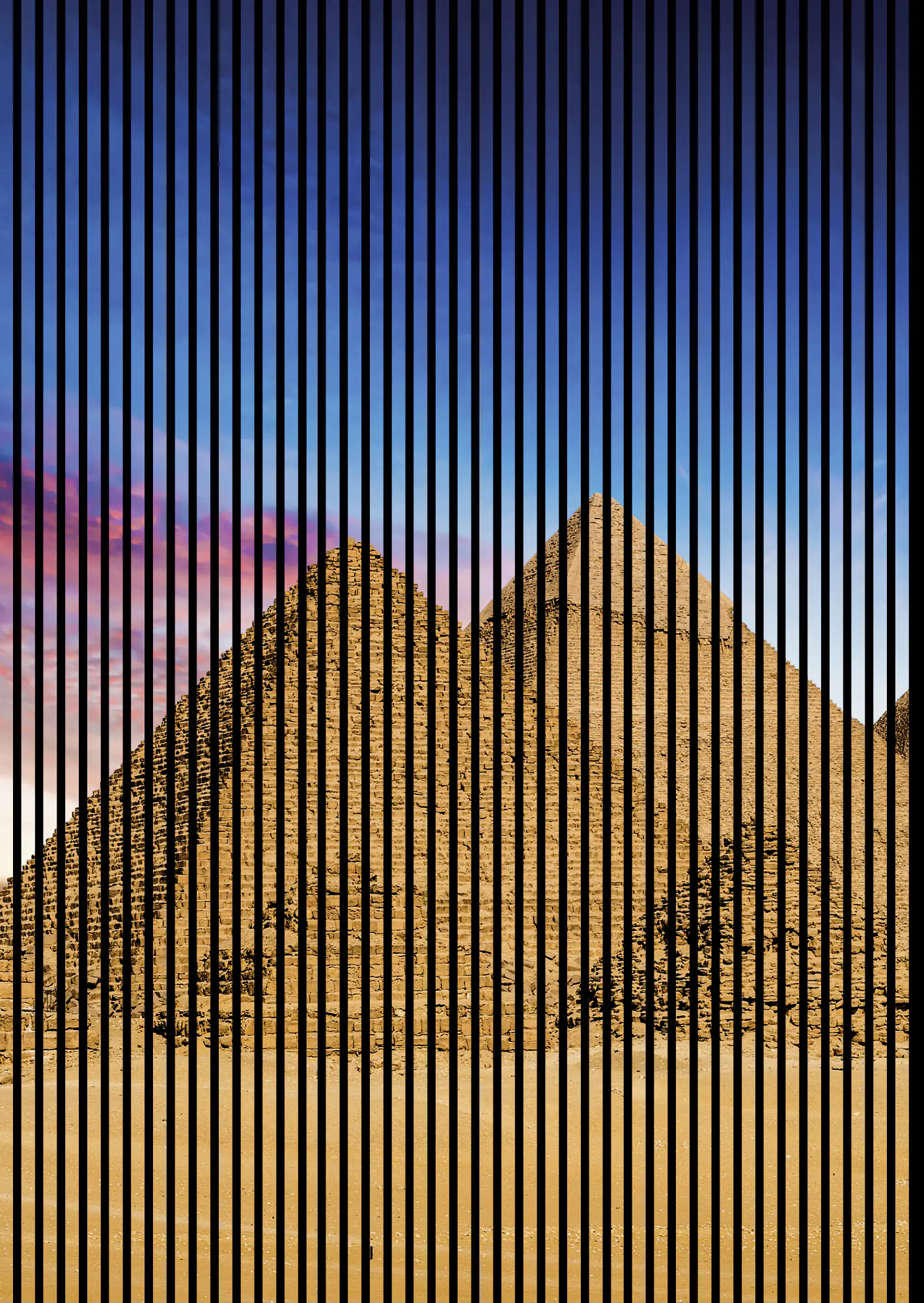 Neuhofer Akustikpaneele Pyramide 240 x 169,3 x 1,9 cm