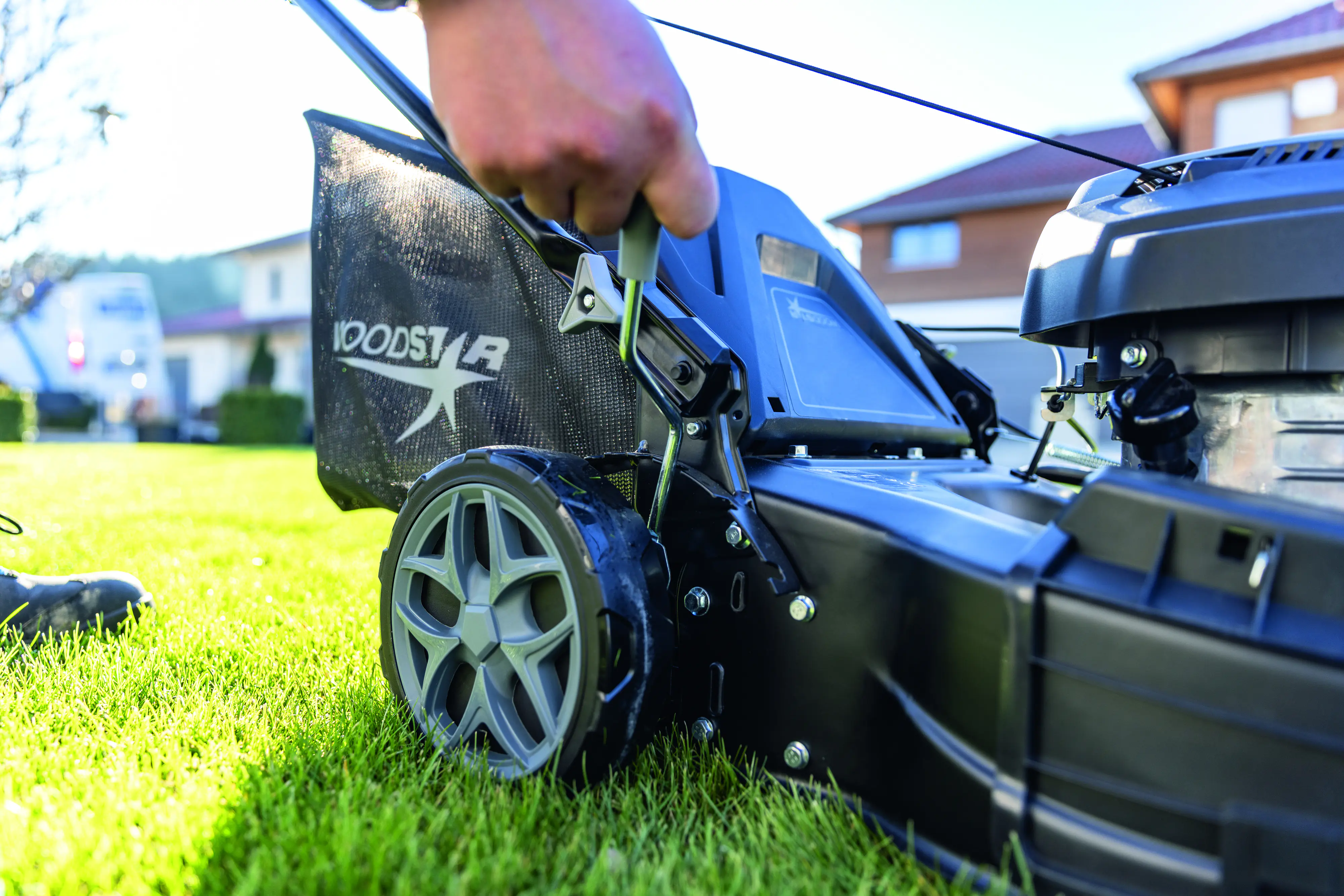 Woodster Benzin-Rasenmäher BLM460-161S 2,6 kW 46 cm Schnittbreite