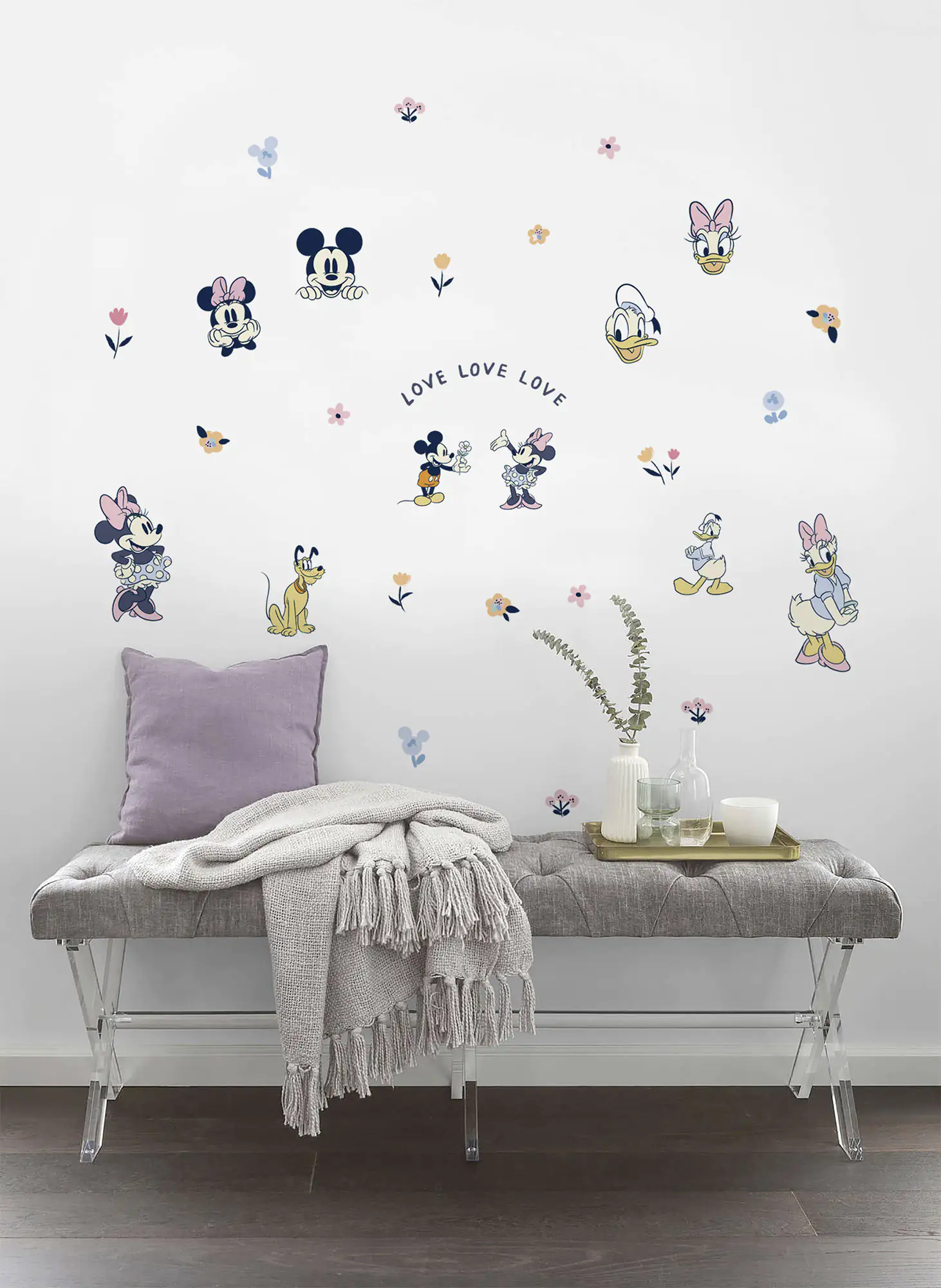 Komar Dekosticker Love Love Love 50 x 70 cm Komar Dekosticker Love Love Love 50 x 70 cm