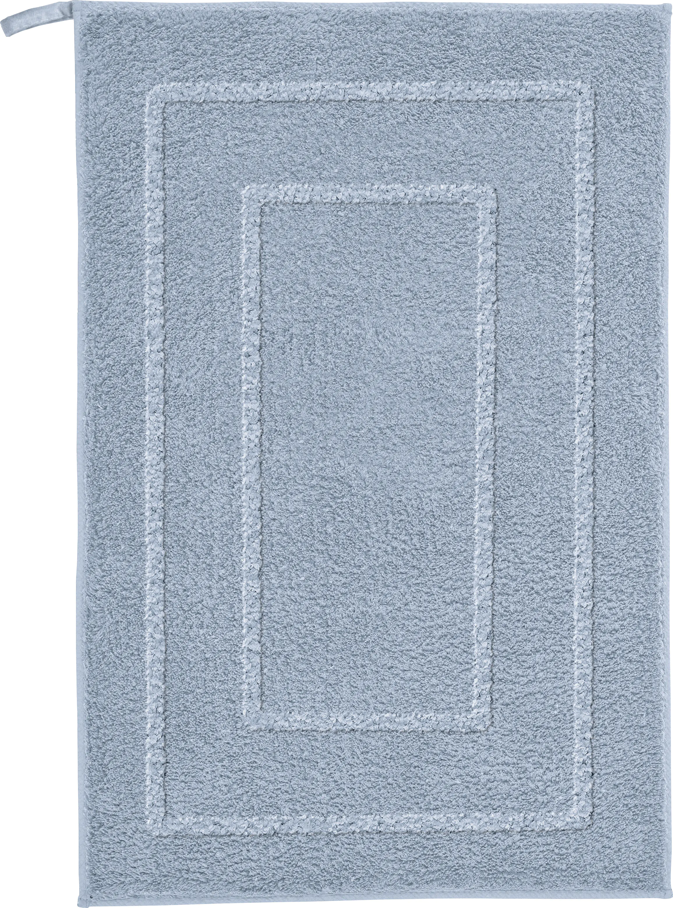 Kleine Wolke Badteppich Nico stahlblau Polyester 50 x 80 cm Kleine Wolke Badteppich Nico stahlblau Polyester 50 x 80 cm