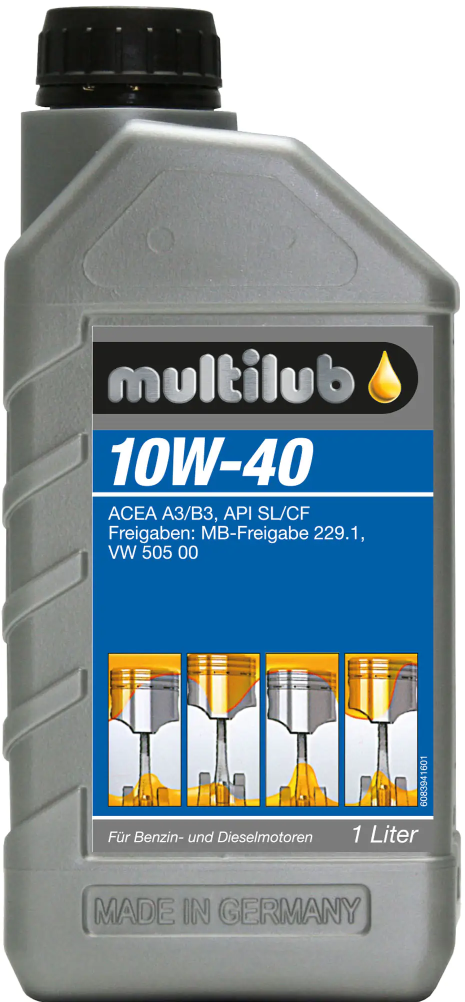 Multilub Motoröl 10W-40 1L Multilub Motoröl 10W-40 1L
