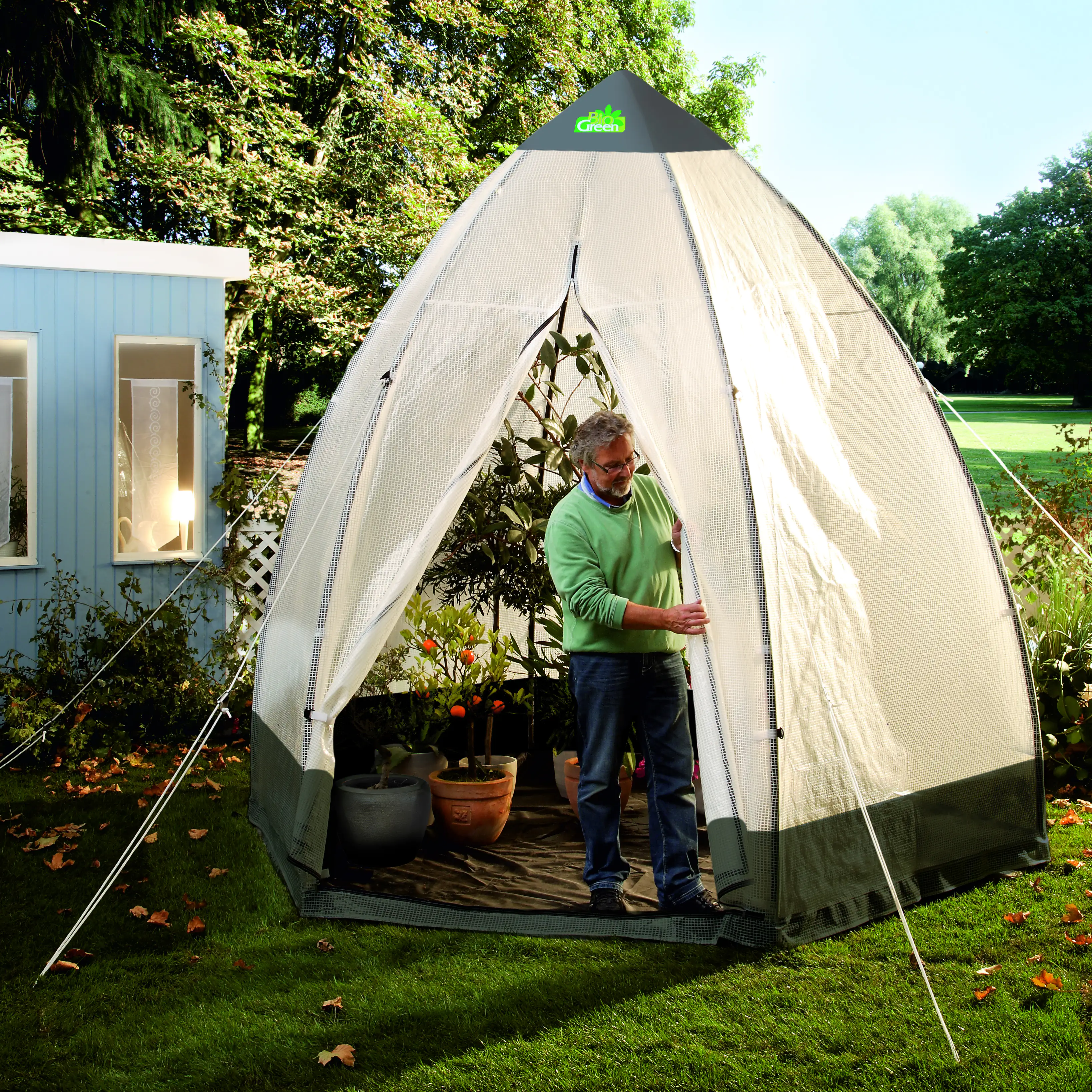 Bio Green Überwinterungszelt Tropical Island L Ø 240 x 200 cm