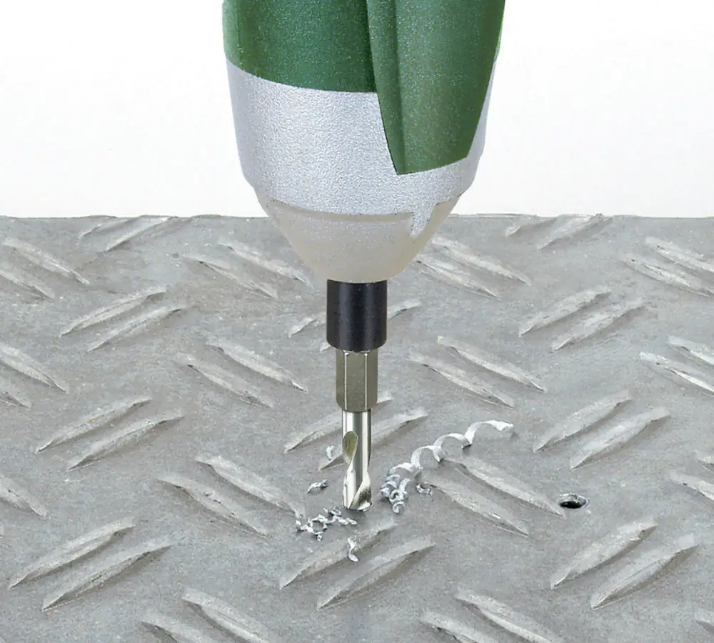 Wolfcraft Metallbohrer HSS geschliffen Sechskant-Schaft 7258000 Ø 4 mm