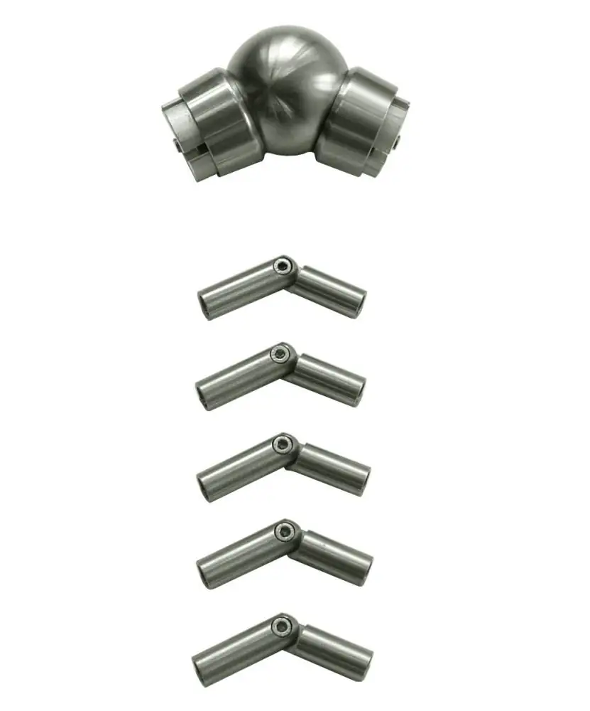 Treba Eckset ES1 Eckverbindung Edelstahl Winkeleinstellung 90 - 180°