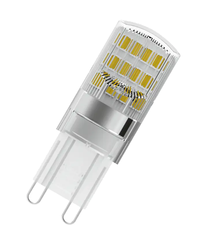 Osram LED Stiftsockellampe Pin G9 1,9W 2er-Pack warmweiß, klar