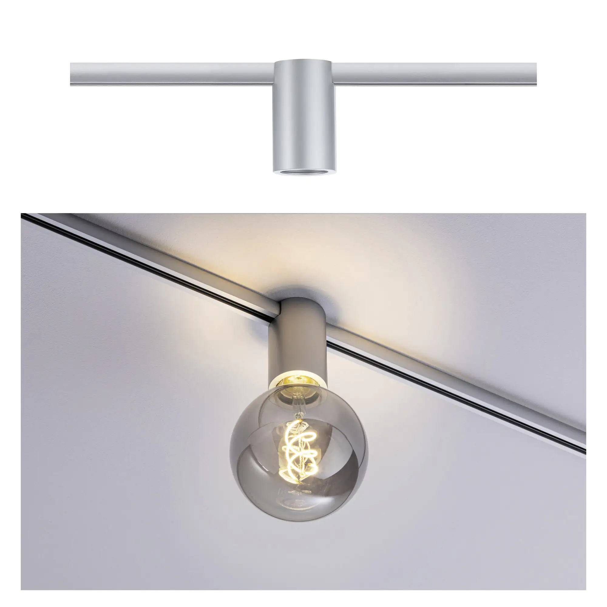 4000870949733_2837954 Paulmann URail Schienenspot Ceiling Socket 9,6 x 5,5 cm E27 20 W dimmbar