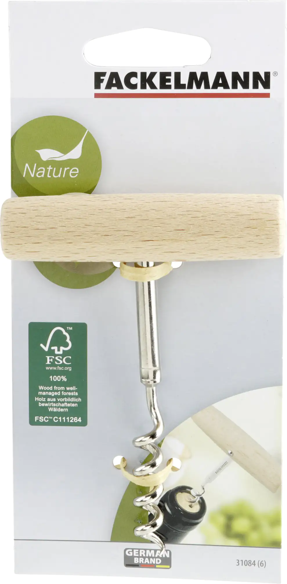 Fackelmann Korkenzieher 11 cm