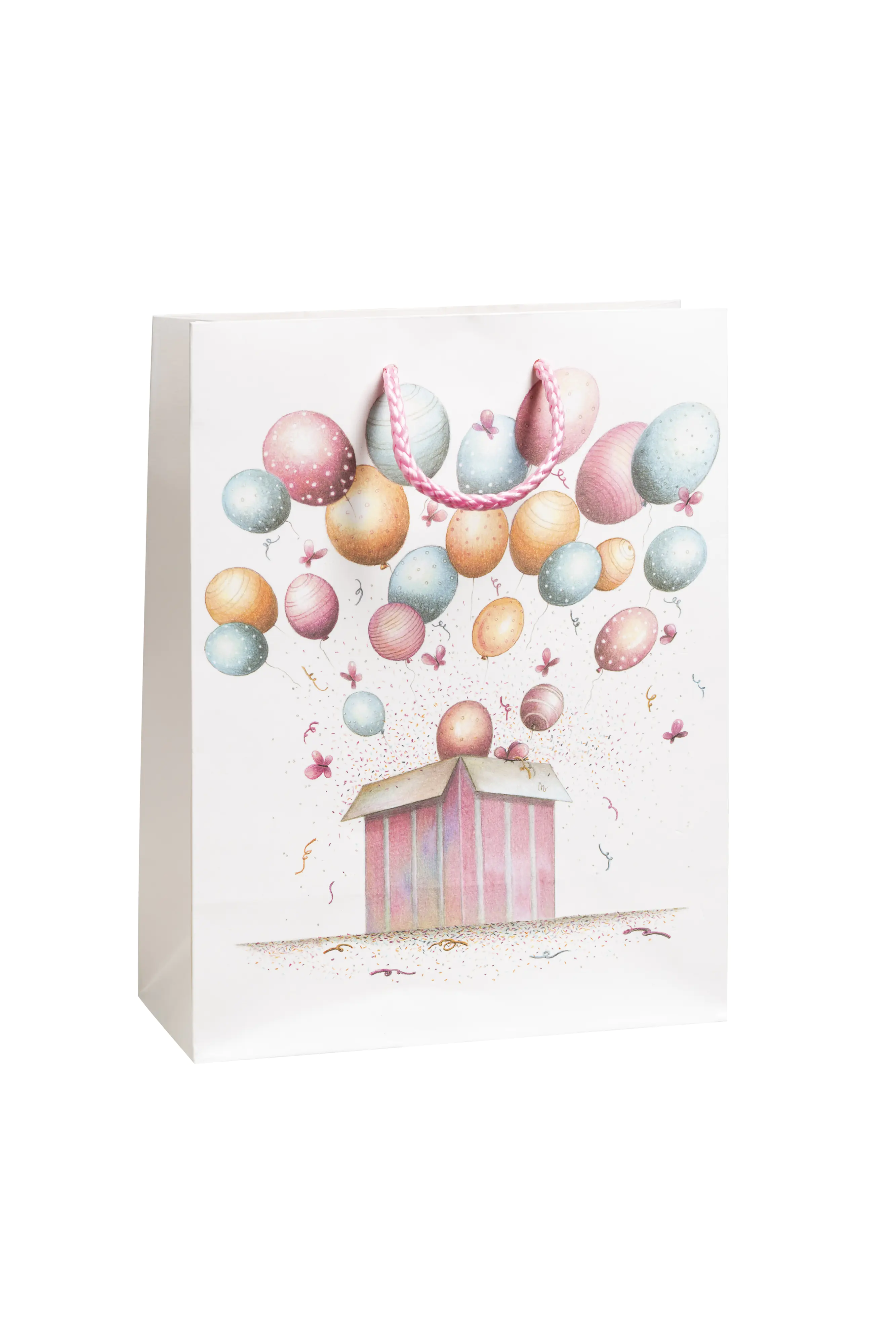 Duni Geschenktasche Happy Birthday 18 x 23 x 10 cm  