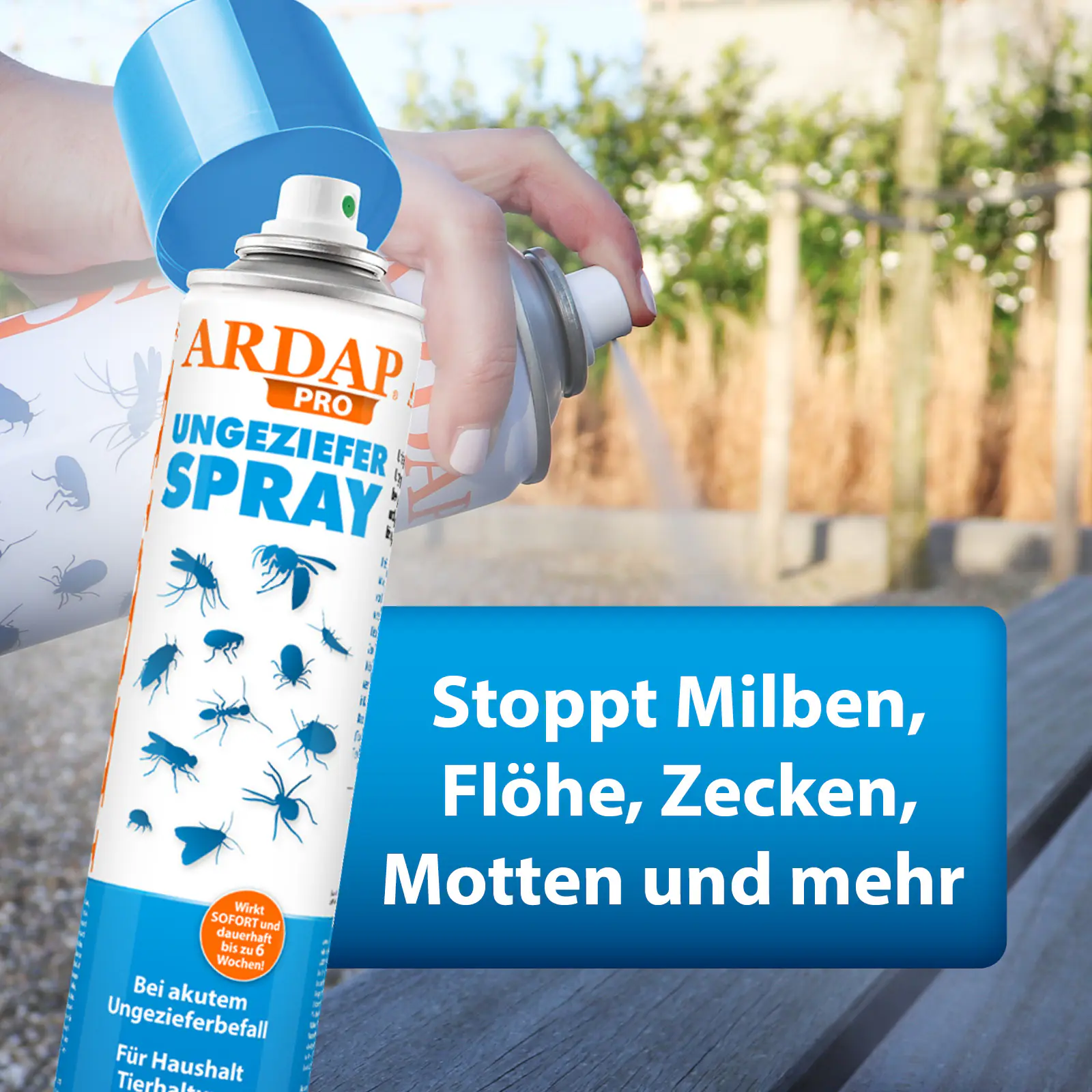 Ardap Pro Ungezieferspray 750 ml