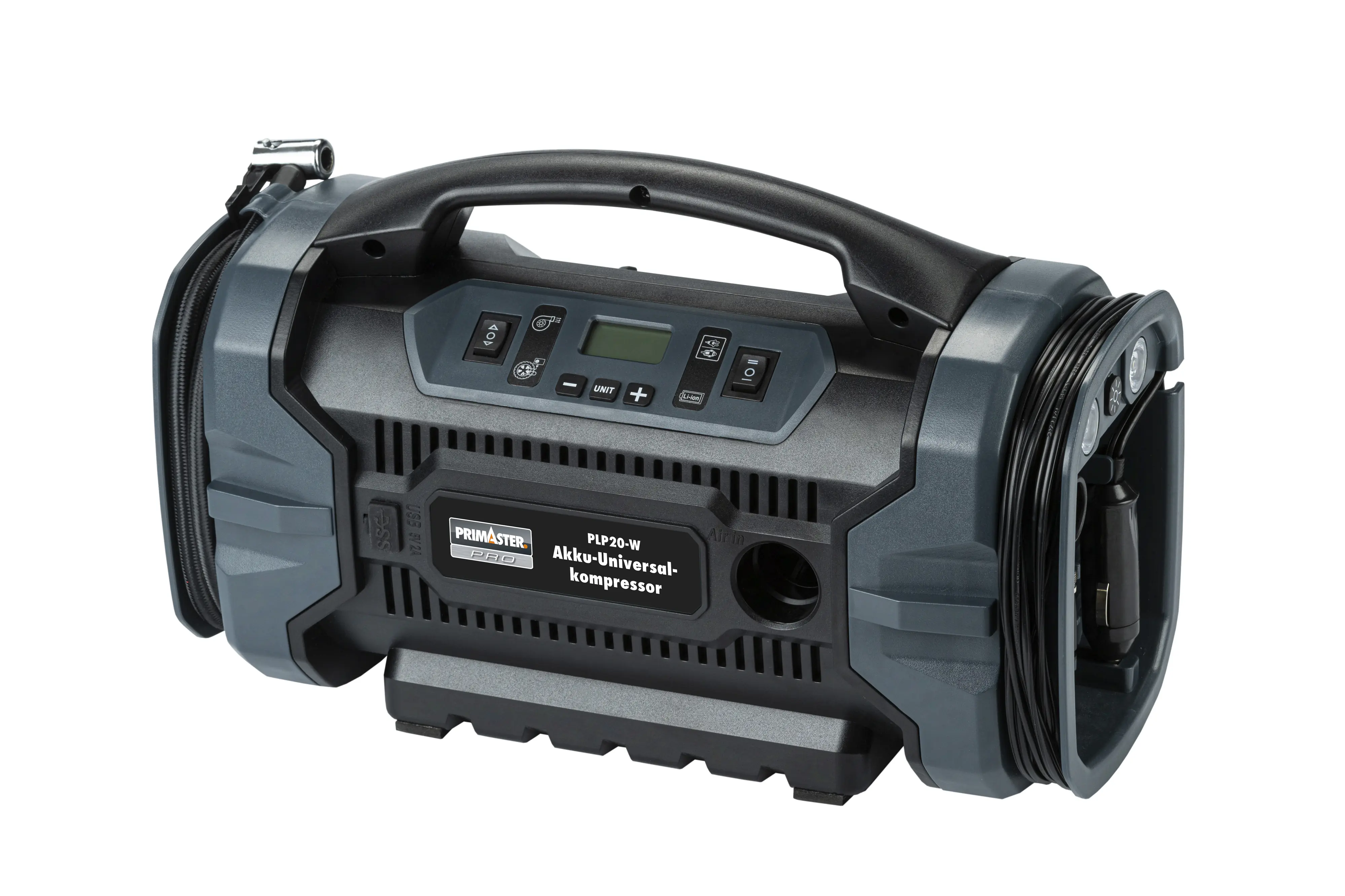 Primaster Pro Akku-Kompressor PLP 20-W 20 V Solo Primaster Pro Akku-Kompressor PLP 20-W 20 V Solo