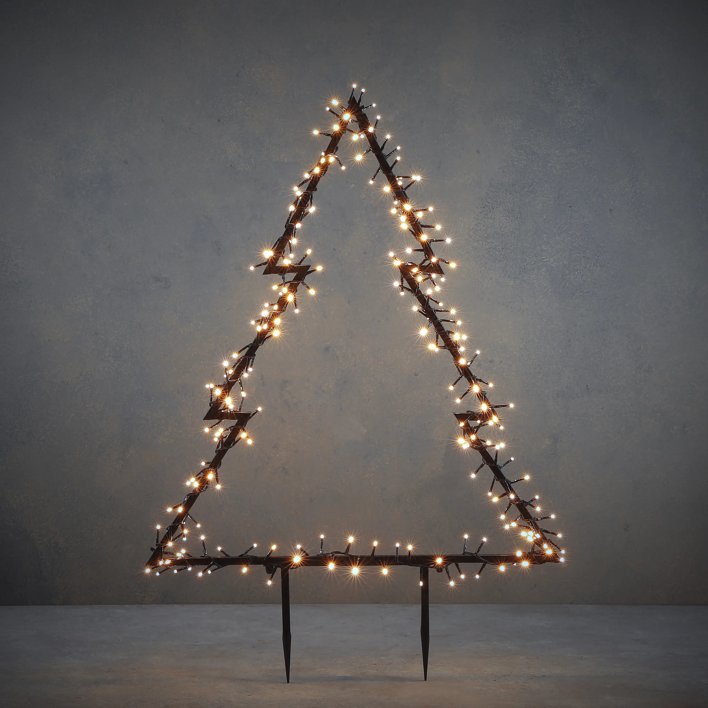 Luca Lighting Gartenstecker Baum beleuchtet 225 LED 72 x 100 cm
