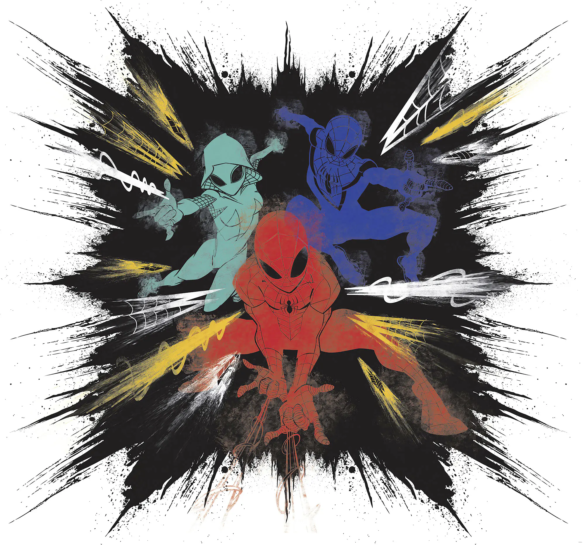 Komar Vlies Fototapete Spider-Man Color Ex 300 x 280 cm 