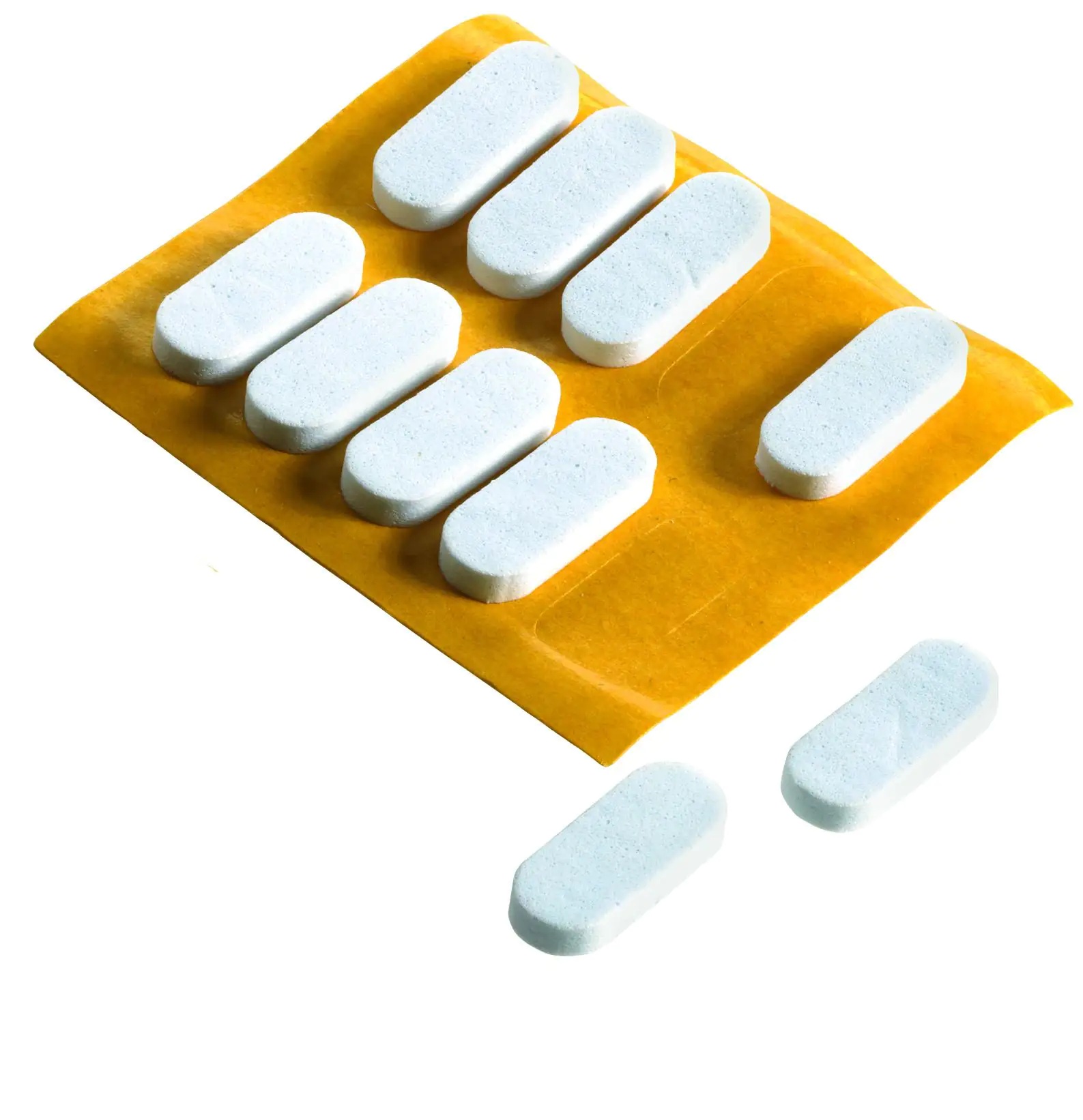 Hettich Türdämpfer weiß 20 x 8.0 x 3.0/6.0 mm - 20 Stück