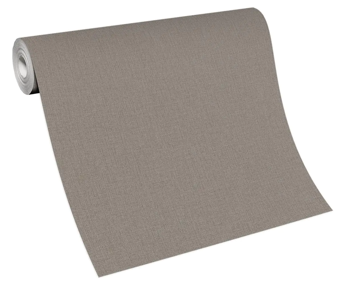 4002790211709_1 Erismann Vliestapete 10215-37 Code Nature uni taupe 10,05 x 0,53 m