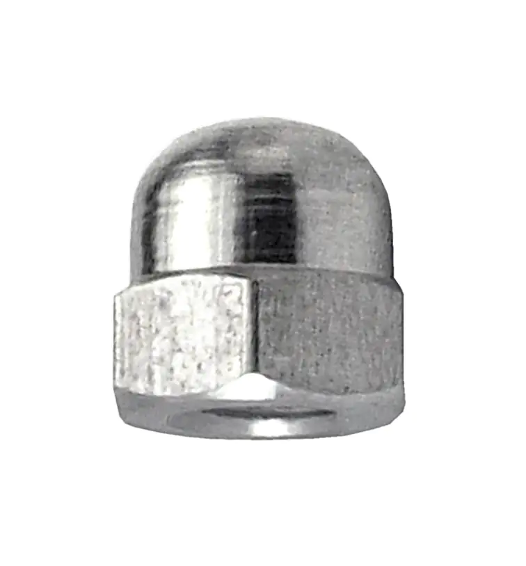 Hutmuttern M10 Material: Edelstahl A2 - 4 Stk.