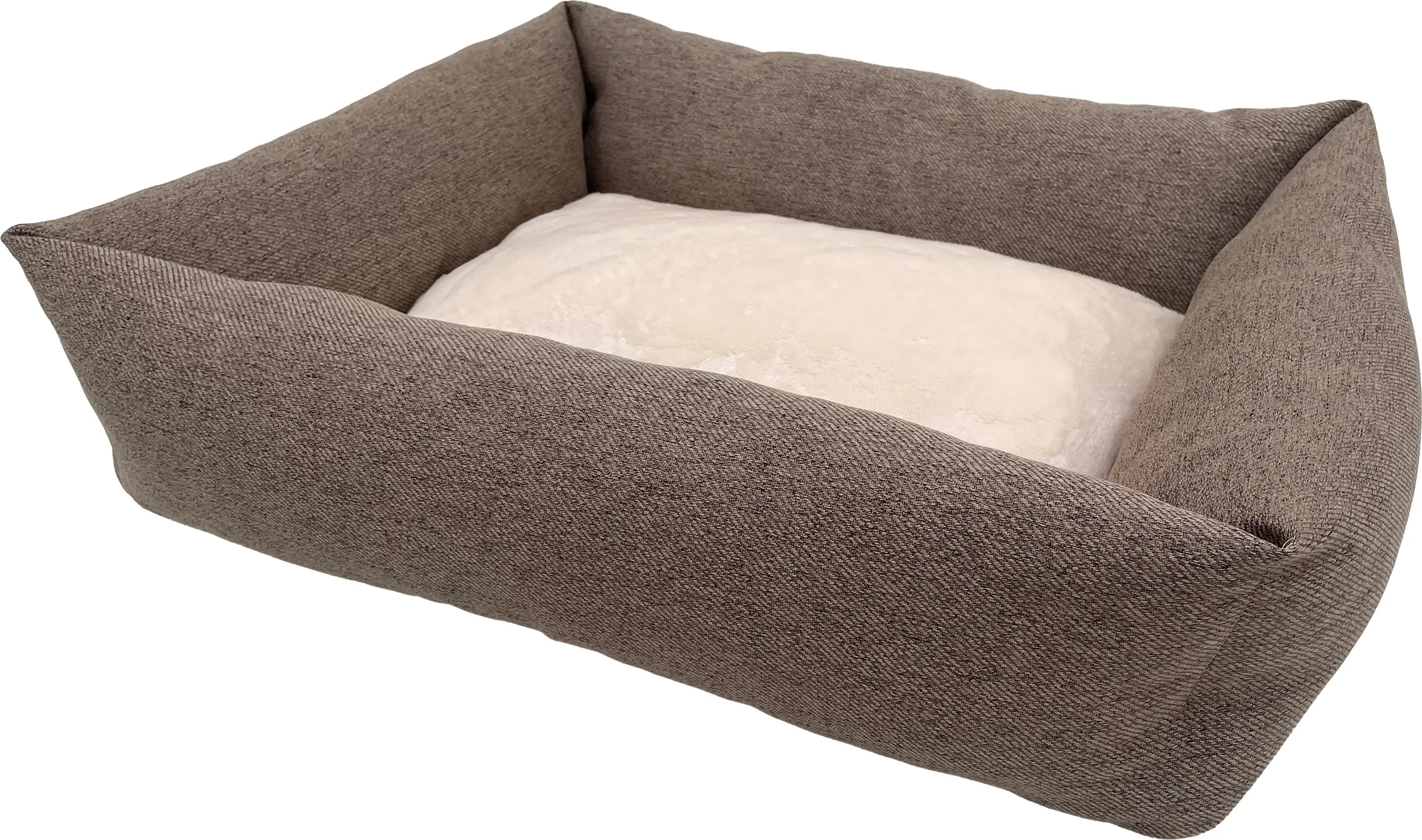 Lebon Hundebett Bonny L 70 x 60 cm gold-braun