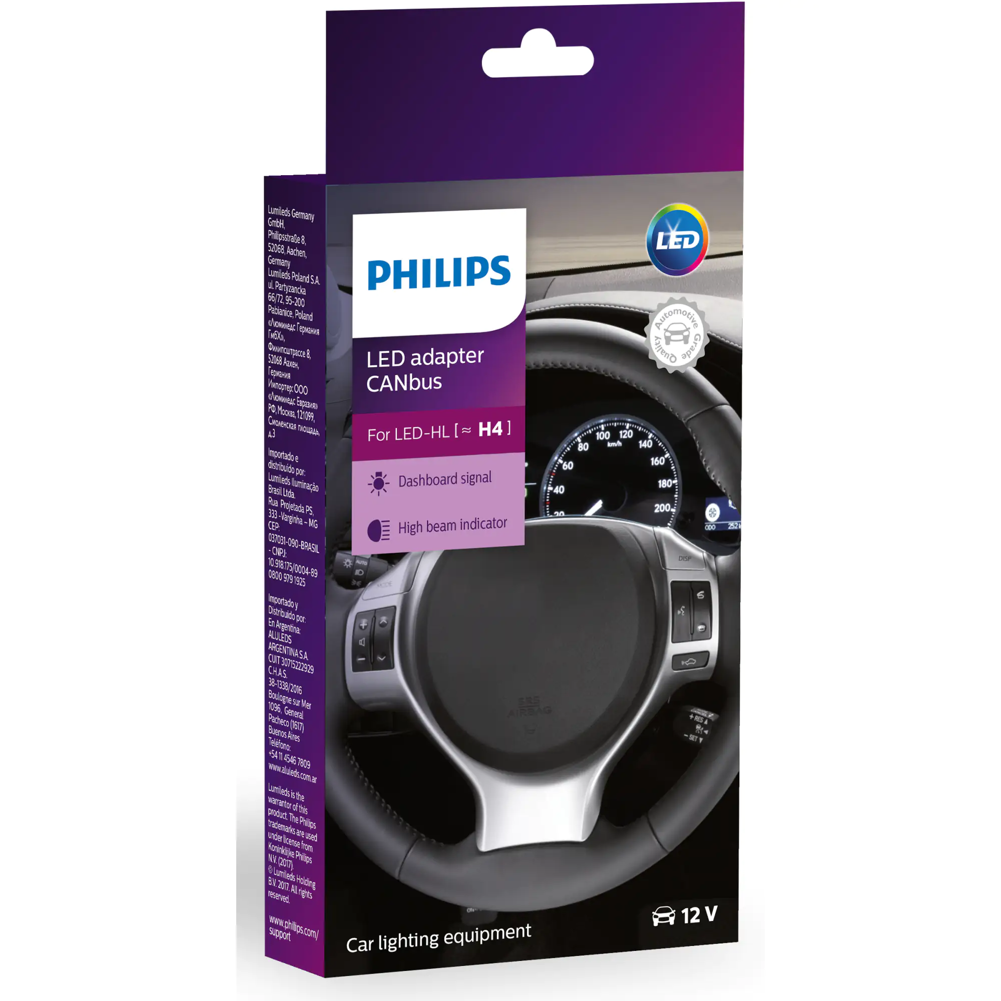 Philips CANBus-Adapter H4-LED 2 Stück