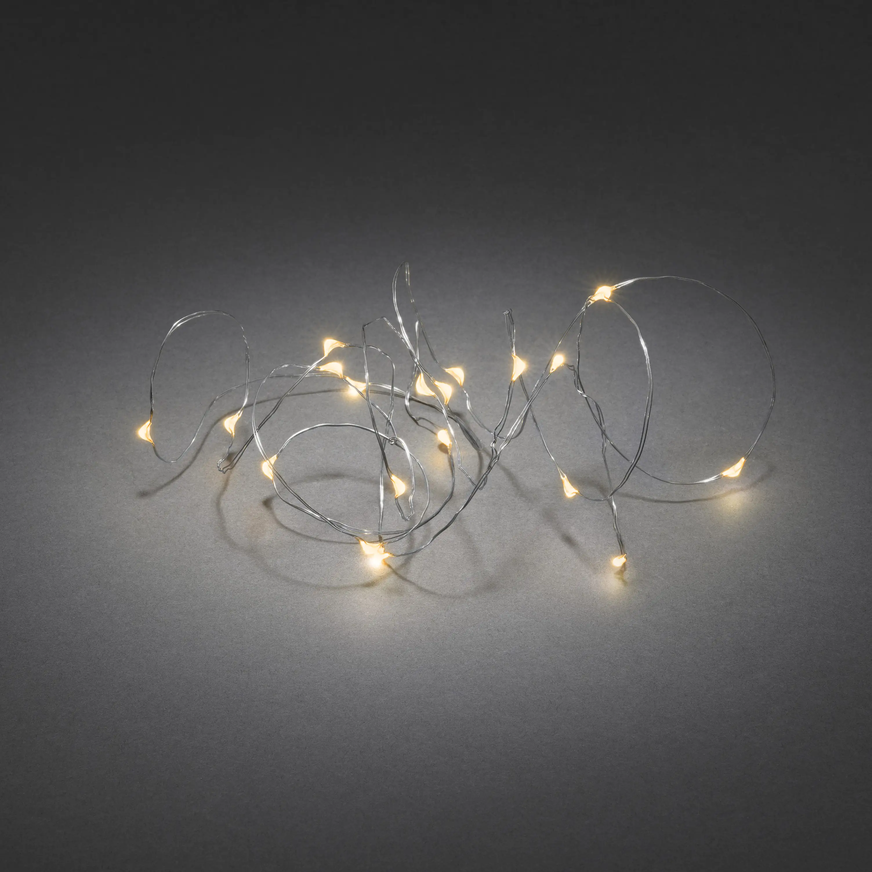 7318301460892_2 Konstsmide Micro Lichterkette 20 LED, bernstein