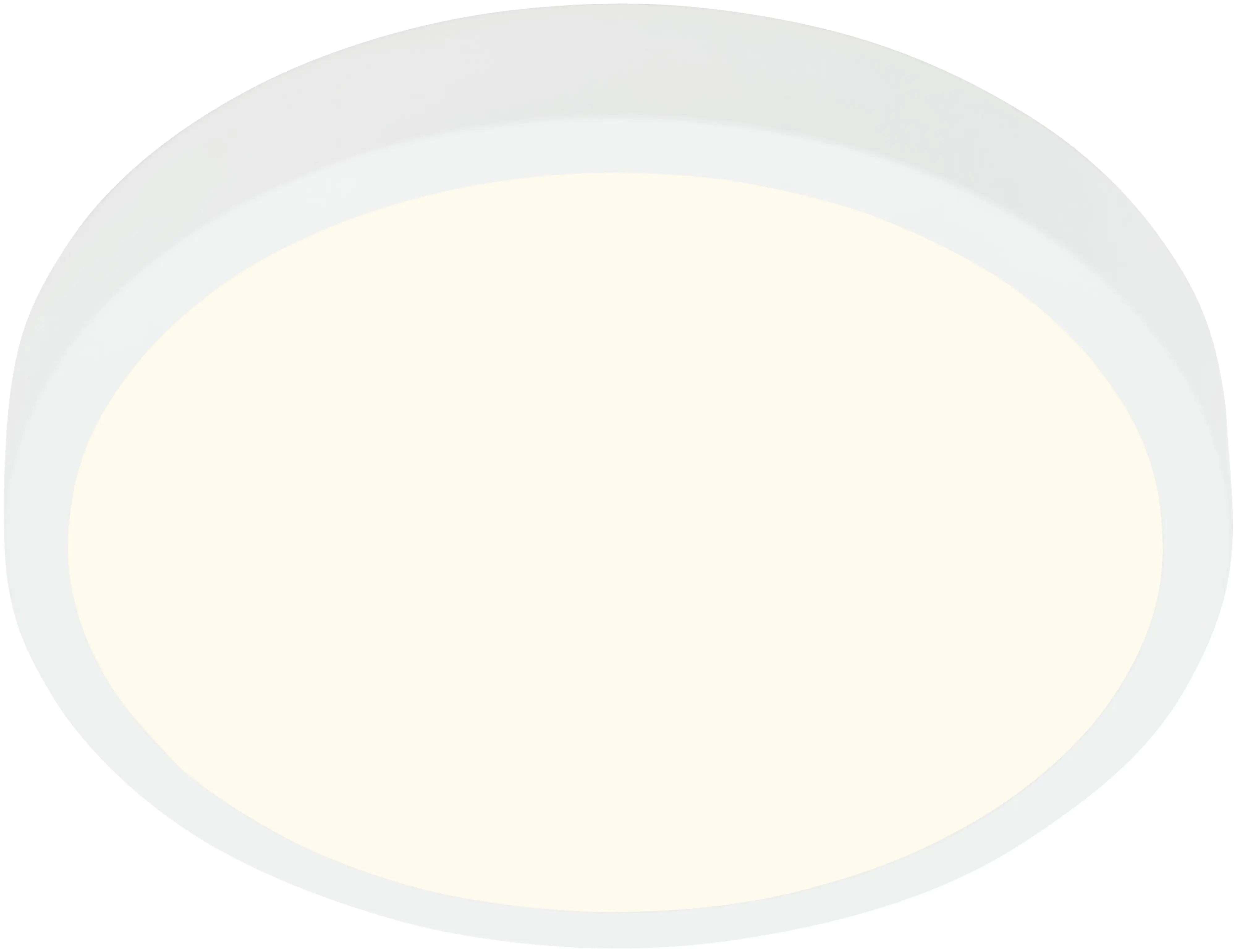 Di-Ka LED Aufbauleuchte Runa weiß Ø 28cm