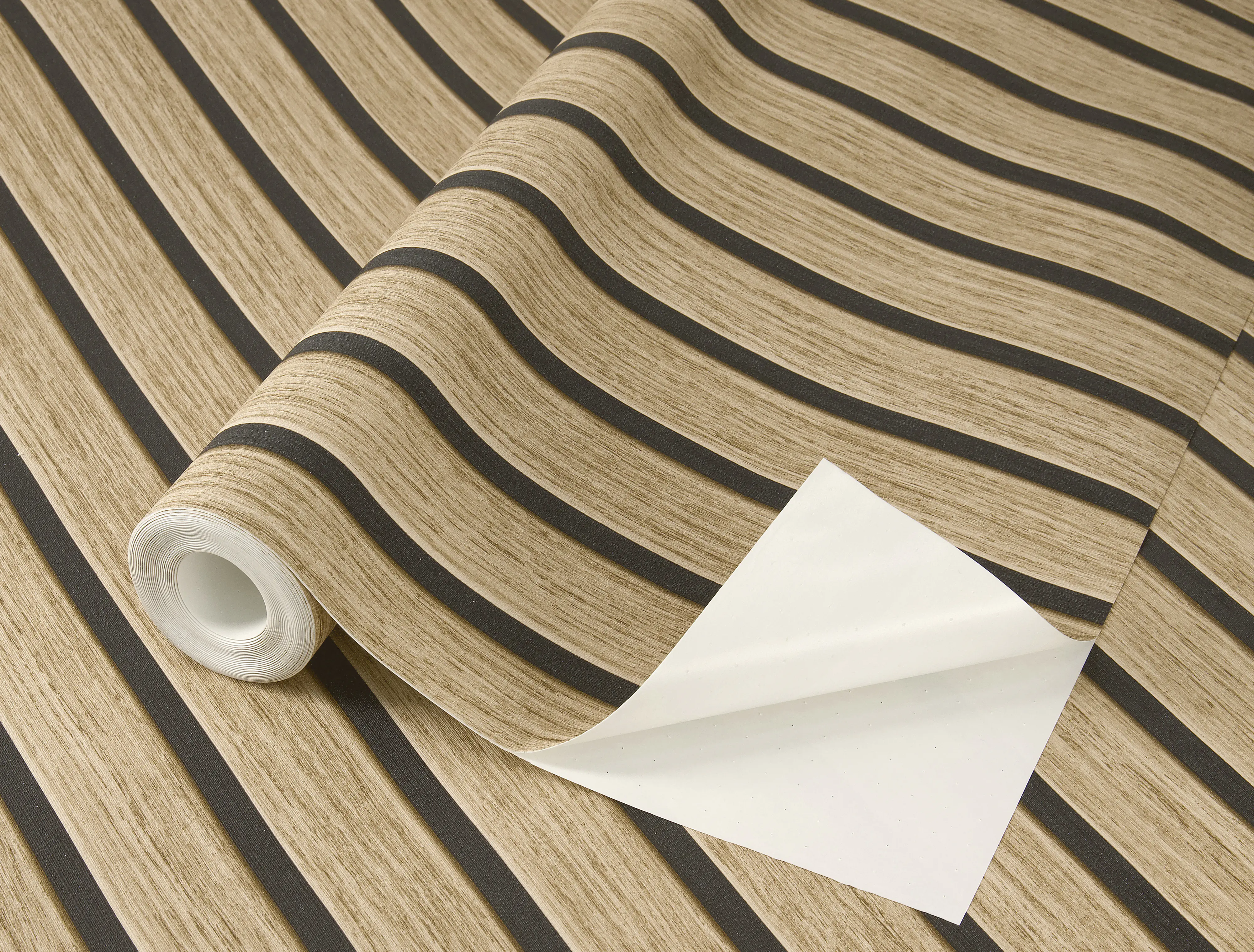 Tesa x Rasch selbstklebende Tapete Akustikpaneele Optik braun beige 6 x 0,53 m Tesa x Rasch selbstklebende Tapete Akustikpaneele Optik braun beige 6 x 0,53 m