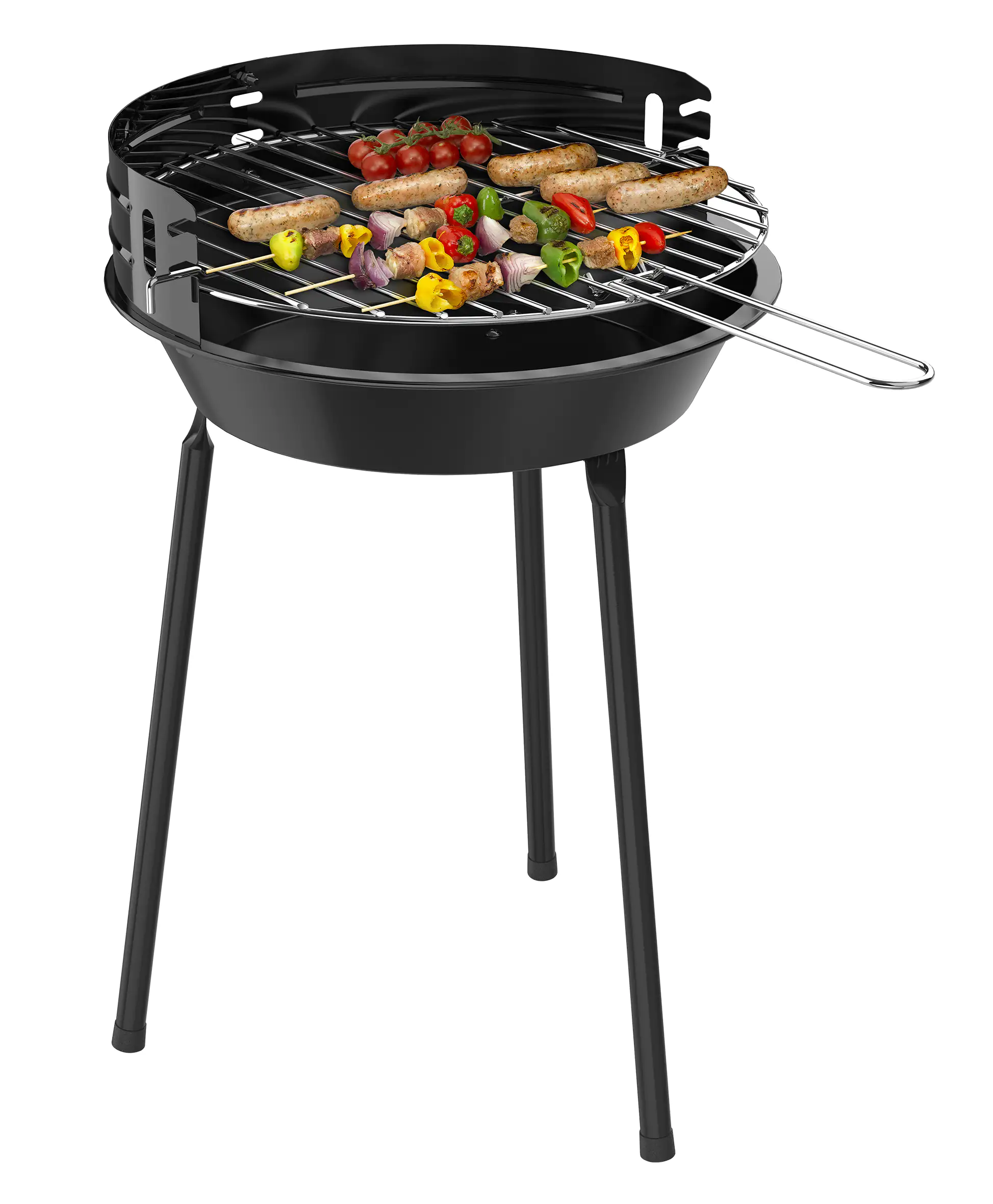 Festival-Holzkohlegrill Flint Ø 31,5 cm Festival-Holzkohlegrill Flint Ø 31,5 cm