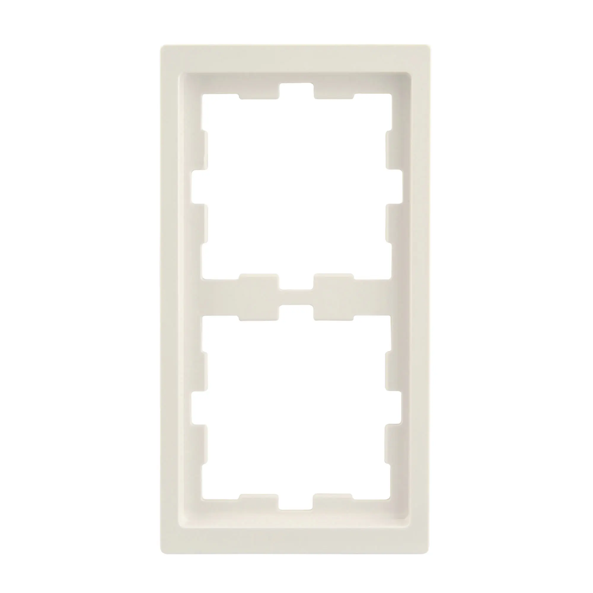 Merten Abdeckrahmen 2-fach Serie D-Life, Lotosweiß, MEG4020-6535