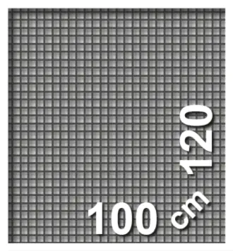 Schellenberg Fliegenschutz-Fenster PLUS 100 x 120 cm anthrazit/weiß kürzbar