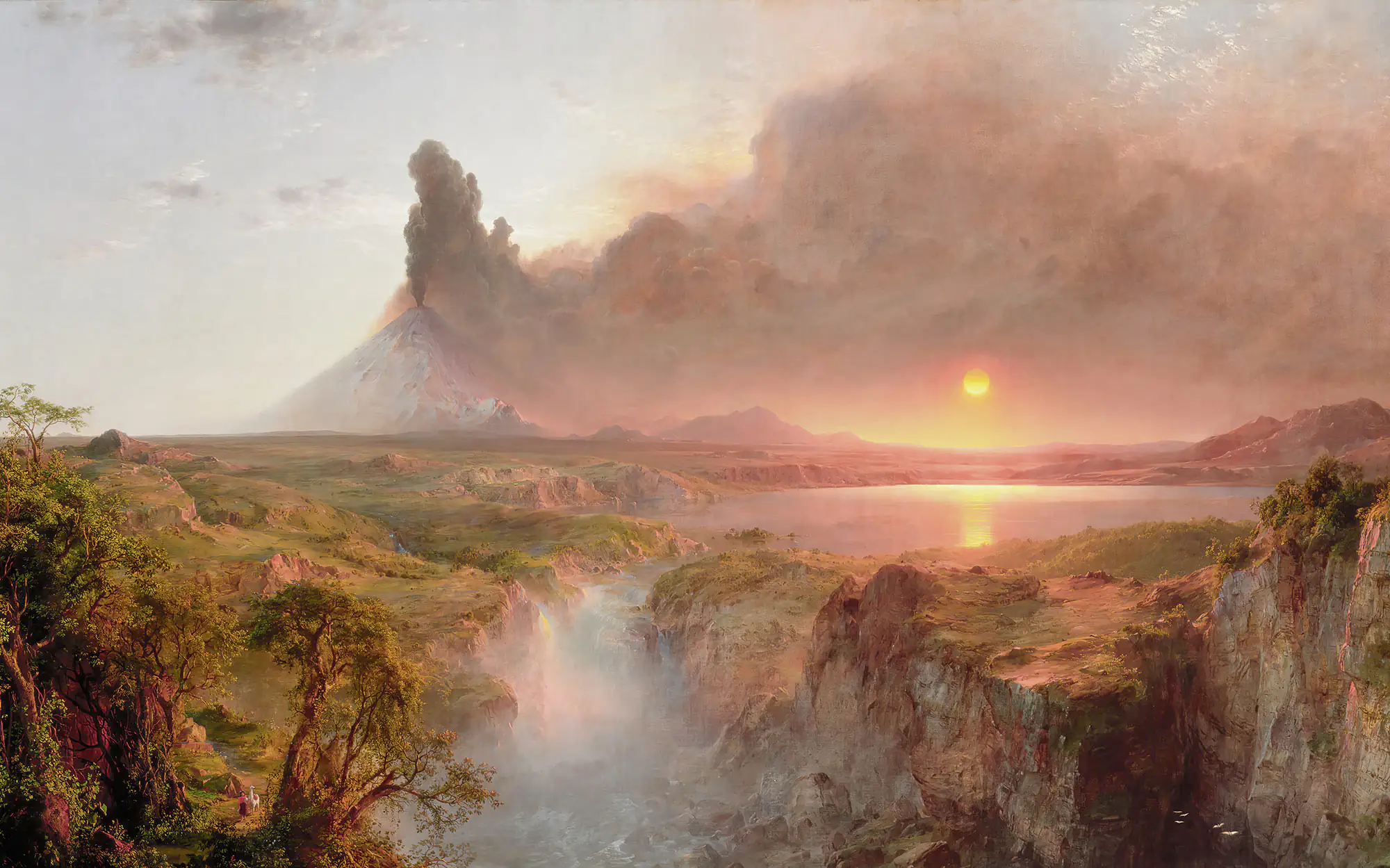 Komar Vlies Fototapete The Andes 400 x 250 cm 