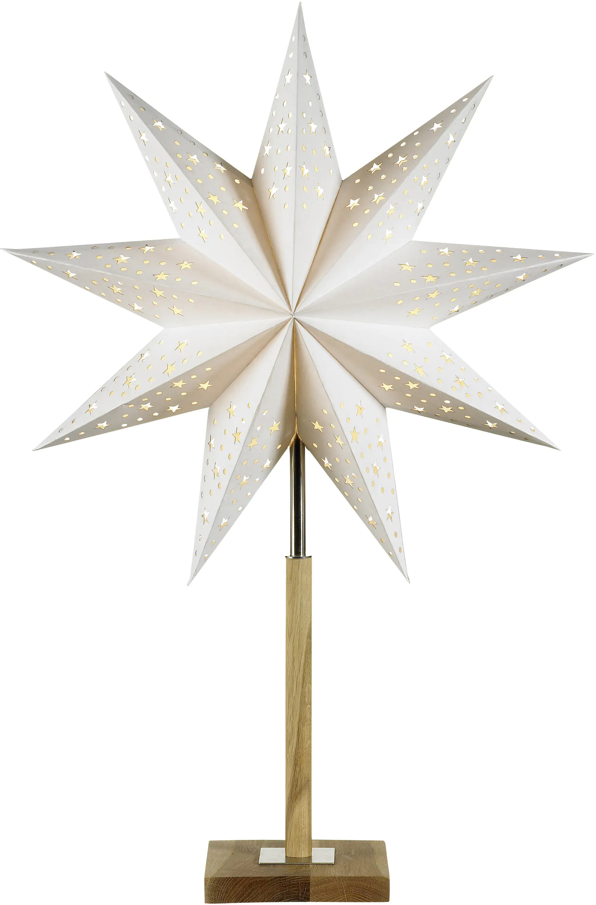 Markslöjd Papierstern Solvalla weiß, Ø 40 cm Markslöjd Papierstern Solvalla weiß, Ø 40 cm